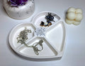 Tăviță decorativă suport bijuterii handmade "Inimă"