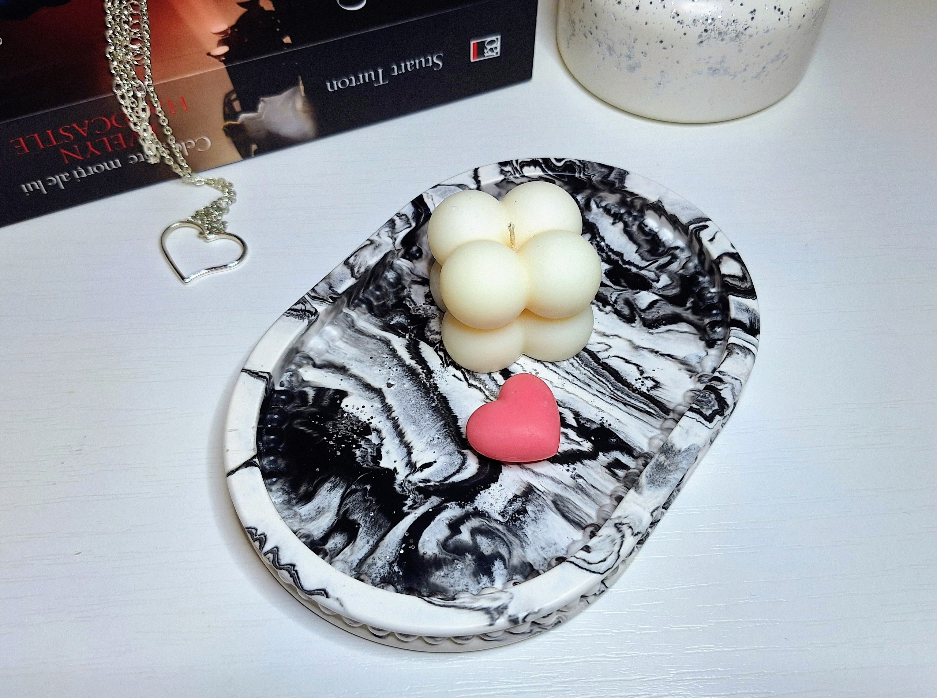 Tăviță decorativă handmade ovală (medie)