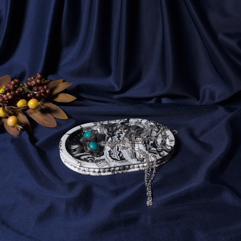 Tăviță decorativă handmade ovală (medie)
