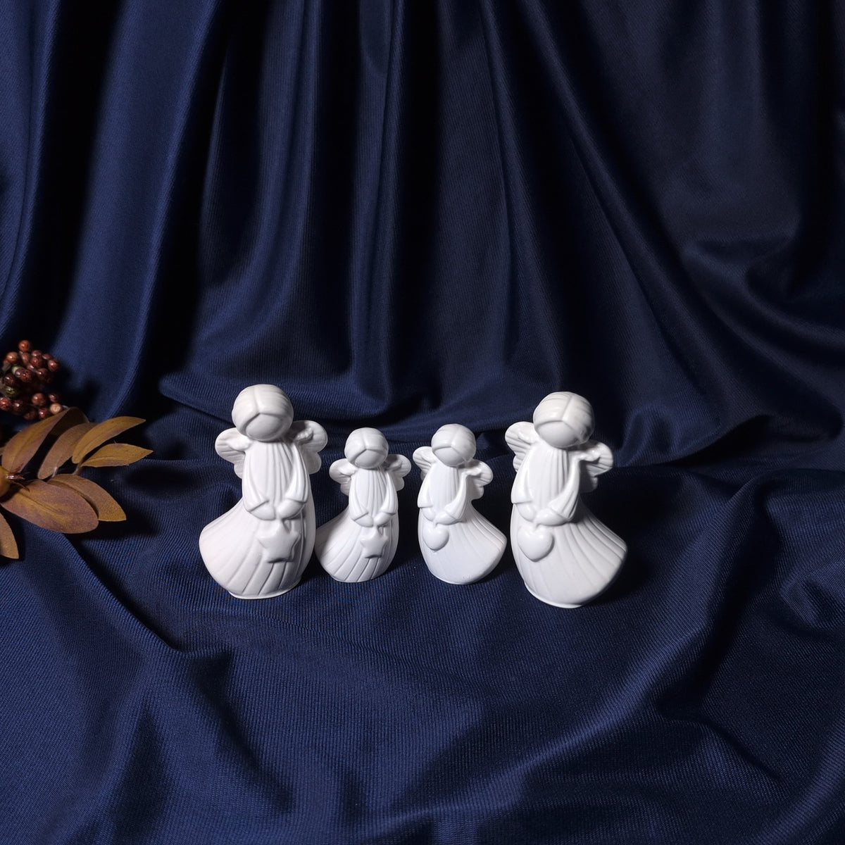 Set handmade 4 Îngerași Decorativi