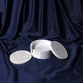 Set handmade 4 Suporturi Căni cu Stativ "Stardust White"