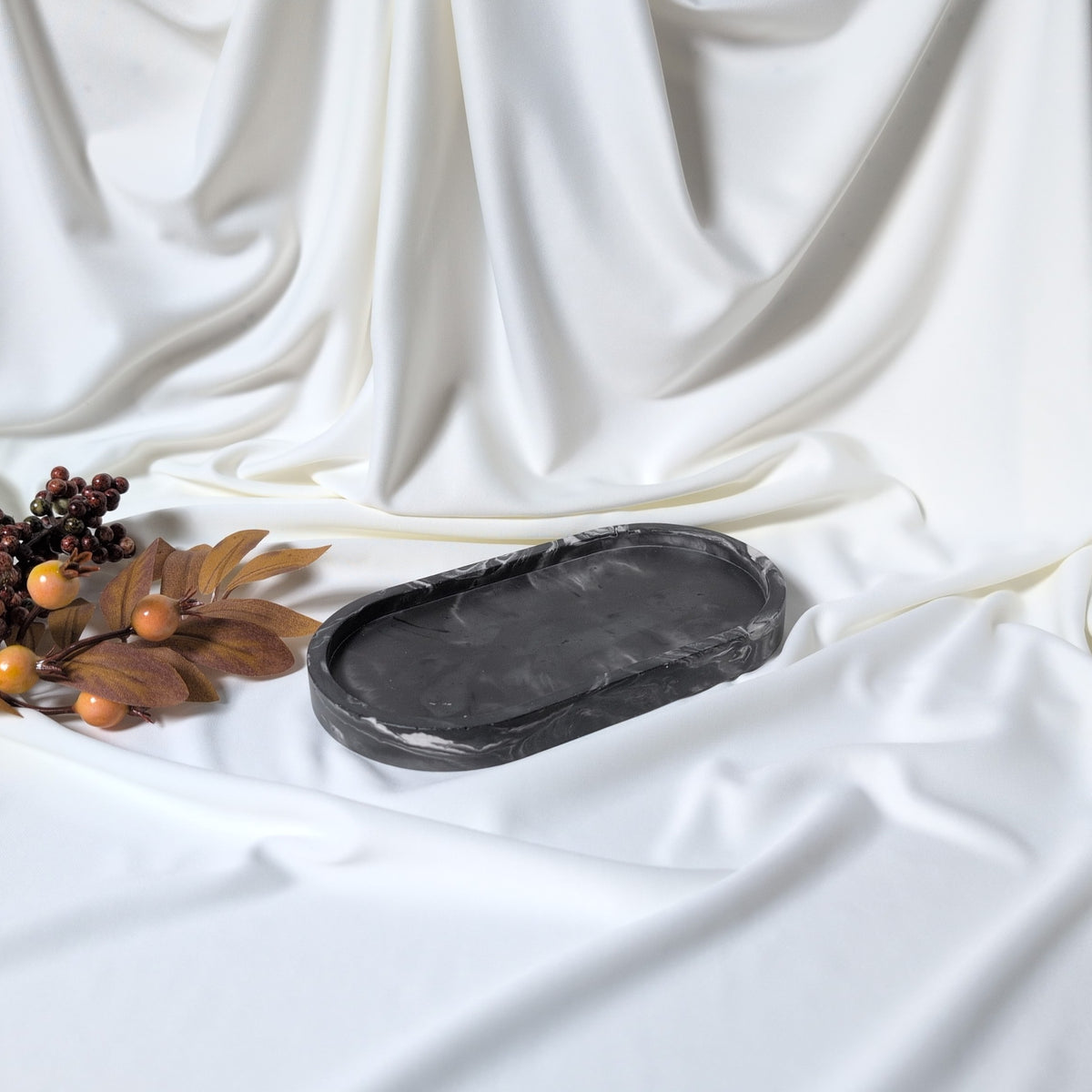 Tăviță  decorativă handmade ovală