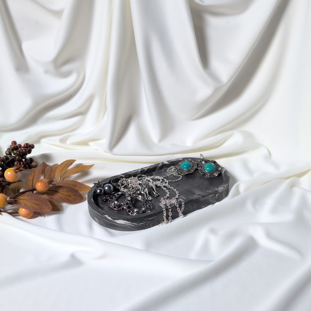 Tăviță  decorativă handmade ovală