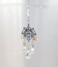 Suncatcher (Capcană de Soare) "Floare de Lotus" - din mărgele de sticlă