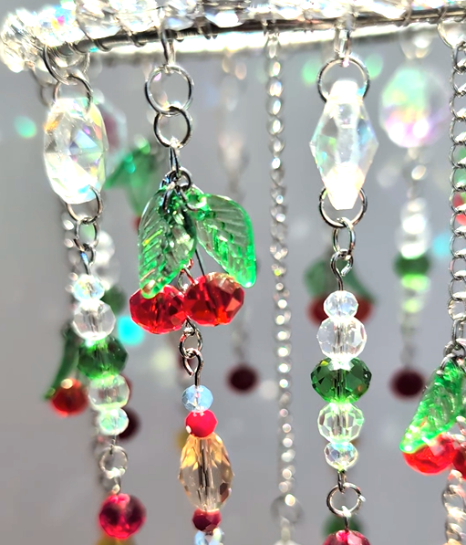 Suncatcher (Capcană de Soare) "Vara magică" - din mărgele de sticlă